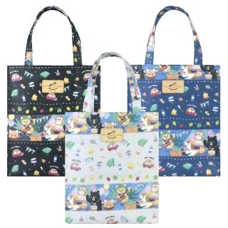 【uma hana】叢林派對多用途可放各種A4的防水包 新A4手提袋(公事袋/文件袋/補習袋/萬用袋)