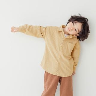 【OB 嚴選】質感燈心絨口袋前開襟襯衫童裝 《QA1667》