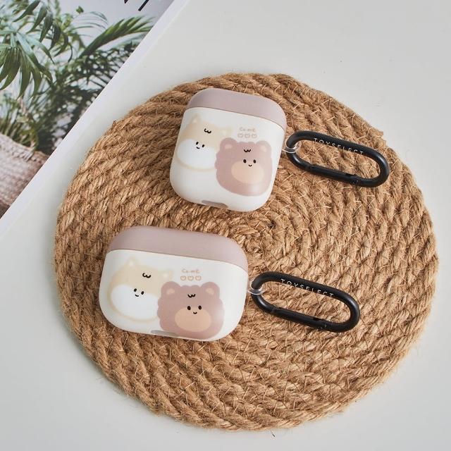 【TOYSELECT】AirPods Pro CO.ME Planet 微笑豆豆與大菲AirPods防摔保護套