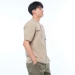 【JEEP】男裝  COOL MAX亨利領口袋短袖POLO衫(卡其)