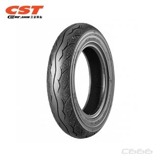 【CST 正新輪胎】鯊魚王三代 C666 晴雨胎 12吋(130/70-12 62L C666)