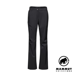 【Mammut 長毛象】Alto Light HS Pants Men 輕量全開拉鍊雨褲 黑色 男款 #1020-13250