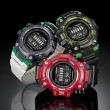 【CASIO 卡西歐】G-SHOCK 多功能運動藍芽電子錶-紅 畢業禮物(GBD-100SM-4A1)