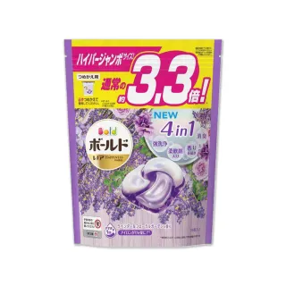 【日本P&G】4D炭酸機能4合1強洗淨2倍消臭柔軟芳香洗衣凝膠囊精球36顆/袋(平輸品)