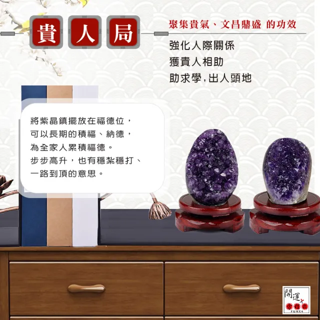 【開運方程式】頂級烏拉圭紫晶鎮(紫水晶100克以上)