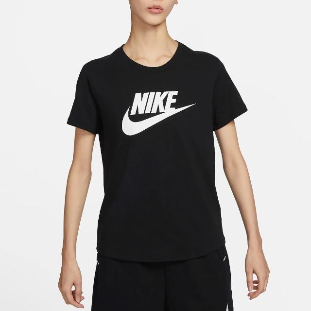 【NIKE 耐吉】上衣 女款 短袖上衣 運動 AS W NSW TEE ESSNTL ICN FTRA 黑 DX7907-010