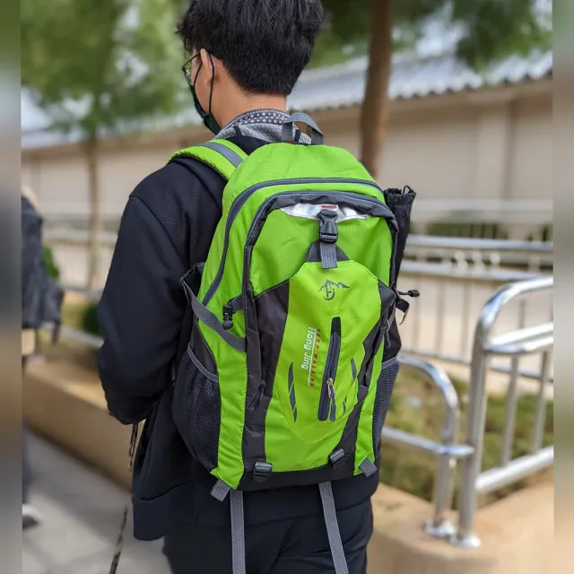 【May Shop】雙11 輕便 戶外背包雙肩包男女徒步運動旅行登山包