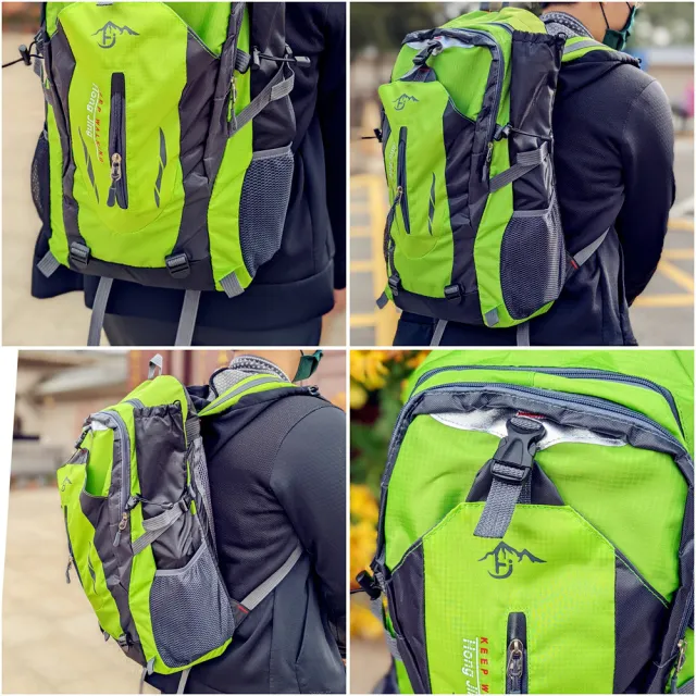 【May Shop】雙11 輕便 戶外背包雙肩包男女徒步運動旅行登山包