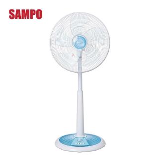 【SAMPO 聲寶】16吋五片扇葉星鑽型機械式定時立扇 -(SK-FD16VT)