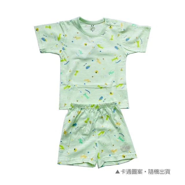 【Oluna 歐露娜】童馨 透氣排汗 短袖套裝(小孩睡衣 幼童短袖 兒童短袖 幼童睡衣 幼童短袖)