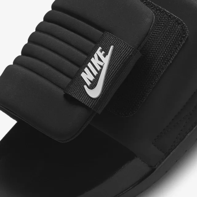 【NIKE 耐吉】休閒鞋 運動鞋 NIKE OFFCOURT ADJUST SLIDE 男鞋 黑(DQ9624001)