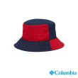 【Columbia 哥倫比亞】童款- UPF50快排漁夫帽-深藍紅(UCY56340NY / 2023春夏)