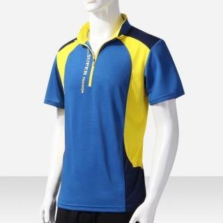 【JP服飾】現貨-男款排汗衫 立領排汗衫 運動排汗衫 團體服飾(男排汗衫 運動短袖 8188)