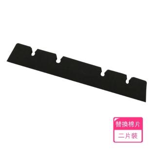 【Dagebeno荷生活】可換頭乾濕兩用刮水器魔術掃把-單售替換頭1包(2片裝)
