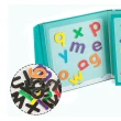 【孩子國】書本式磁性拼單字遊戲/認識26個英文字母(附水性筆一支)