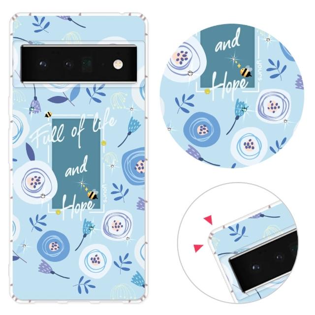 【YOURS】Google 全系列 彩鑽防摔手機殼-青水漾 Pixel 11/10/9/8/7/6/Pro XL/Pro/a/9a/10ProXL/7a/10a