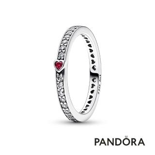 【Pandora 官方直營】璀璨甜蜜愛意戒指-絕版品