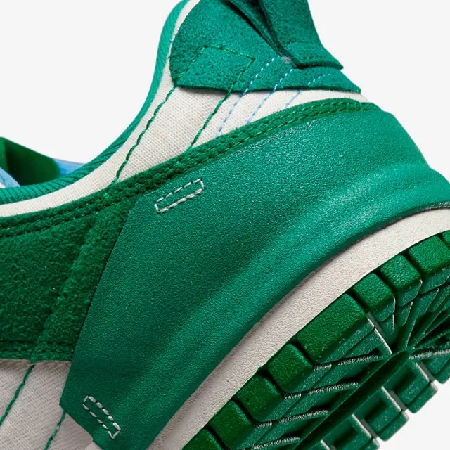 NIKE 耐吉】Nike Dunk Low Disrupt 2 女鞋經典米綠休閒鞋解構拼接綠寶