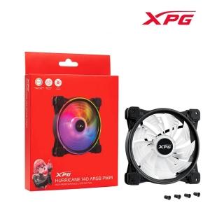 【XPG】威剛 颶風 機殼風扇(HURRICANE 140 ARGB PWM)