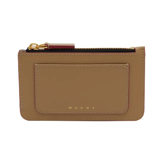 【MARNI】小牛皮 信用卡零錢包 卡夾 名片夾(PFMO0025U0LV520Z344O/Z336I)