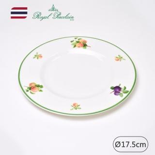 【Royal Porcelain泰國皇家專業瓷器】花果園圓盤17.5cm(泰國皇室御用品牌)