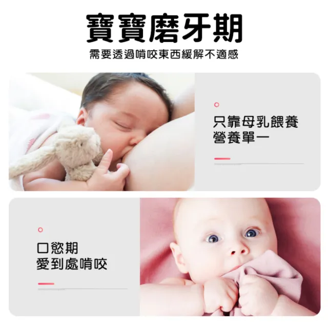 【指選好物】寶寶蔬果咬合奶嘴 2入組(嬰兒奶嘴/餵食器/吸嘴器/咀嚼練習/磨牙器)