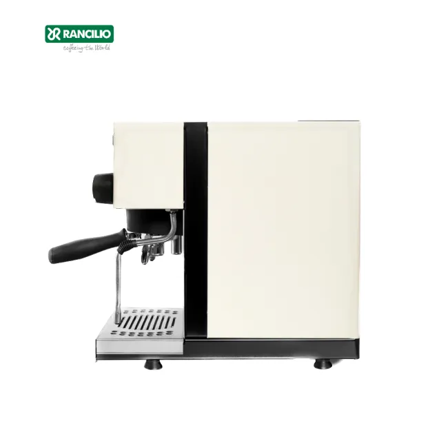 【Rancilio 藍奇里奧】雙鍋爐單孔家用半自動咖啡機(義式咖啡機-時尚白)