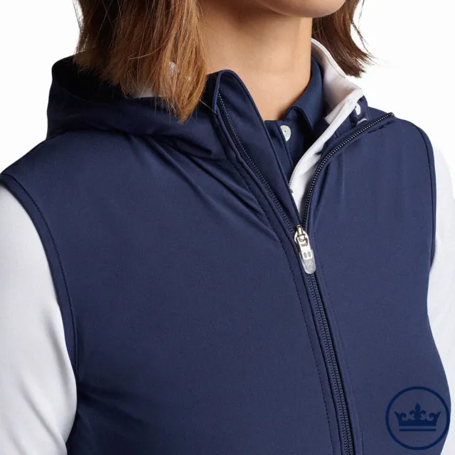 【Peter Millar】JAMESON LIGHTWEIGHT STRETCH FULL ZIP HOODED VEST 女士 拉鏈背心