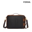 【FOSSIL 官方旗艦館】Buckner 真皮兩用後背包-咖啡色 MBG9599222(可入16吋筆電)