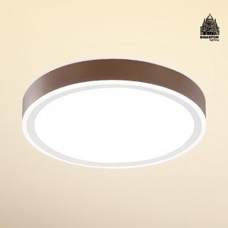 【必登堡】朝暮吸頂燈 晶片款 B563382A(客廳燈/餐廳燈/臥室燈/玄關/LED/現代/簡約/日系/三色變光)