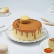 【超比食品】甜點夢工廠-馬卡龍焦糖乳酪蛋糕6吋(淨重480g/盒)
