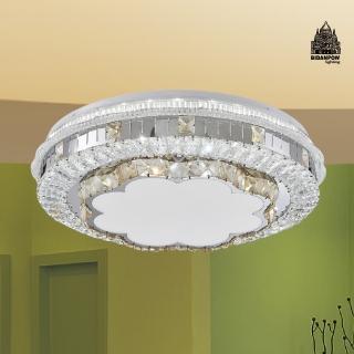 【必登堡】希維爾吸頂燈 B572642(客廳燈/餐廳燈/玄關/LED/現代/簡約/奢華風/三色變光)
