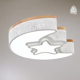 【必登堡】眾星鑽月吸頂燈 B572933(客廳燈/餐廳燈/兒童房/玄關/LED/現代/童趣/日系/低奢風)