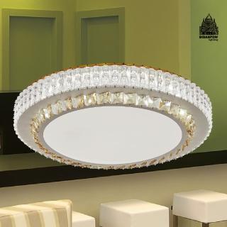 【必登堡】薇蕾拉吸頂燈 B572641(客廳燈/餐廳燈/玄關/LED/現代/簡約/奢華風/三色變光)
