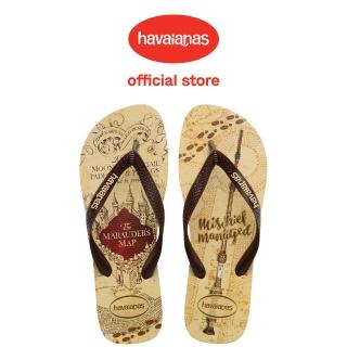 【havaianas 哈瓦仕】拖鞋 男鞋 女鞋 夾腳拖 哈利波特 Harry Potter 卡其色 4141763-0570U(哈瓦士)