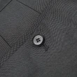【ROBERTA 諾貝達】台灣製男裝 年輕修身剪裁 優質平口西裝褲(黑灰)
