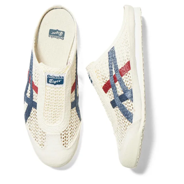 【Onitsuka Tiger】Onitsuka Tiger鬼塚虎-經典色MEXICO 66 SABOT休閒鞋1183C123-100(1183C123-100)