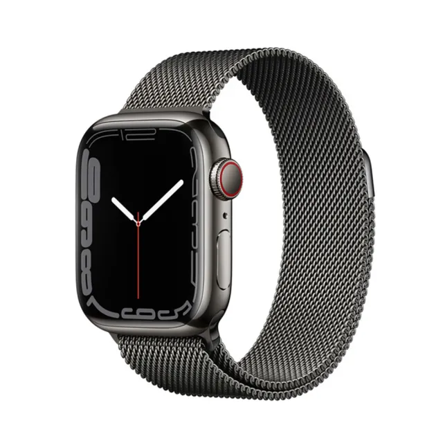 Apple 蘋果】A 級福利品Apple Watch S7 LTE 45mm (不鏽鋼錶殼/保固6個