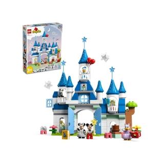 【LEGO 樂高】積木 DUPLO 得寶系列 樂高×迪士尼100週年 三合一魔法城堡10998(代理版)