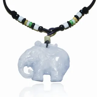 【金石盟】天然緬甸冰種A貨紫羅蘭翡翠墬(50x40X10mm)