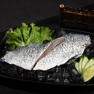 【悅生活】鮮市集 臺灣無土味無刺無骨鱸魚清肉240g±5%/包 2包組(1片/1包)
