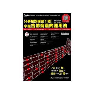 只要猛烈練習１週！掌握吉他音階的運用法（線上影音版）