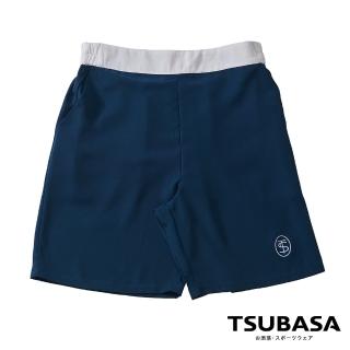 【TSUBASA灑落運動衣】ASA 午夜藍 極速乾機能運動短褲 男款(超強透氣運動短褲 排汗短褲 運動短褲)