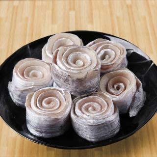 【悅生活】鮮市集 去頭去尾除刺白帶魚花捲14-18顆裝 2包組(500g±5/包)