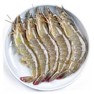 【悅生活】鮮市集 無毒野放生凍大白蝦約40-50隻850g±5/盒 1盒組(極速鮮凍 包冰率低)