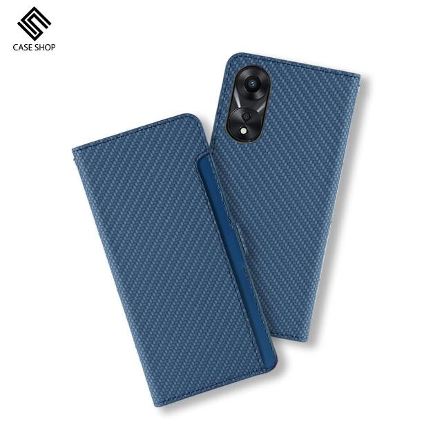 【CASE SHOP】OPPO A78 5G 前收納側掀皮套(隱藏收納功能)