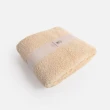 【HOLA】極超細纖維素色抗菌浴巾-黃70x150