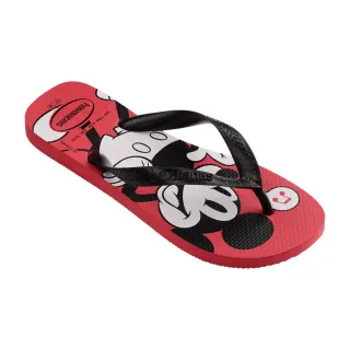 【havaianas 哈瓦仕】拖鞋 男鞋 女鞋 夾腳拖 Top Disney 珊瑚紅 4139412-4349U(哈瓦士)