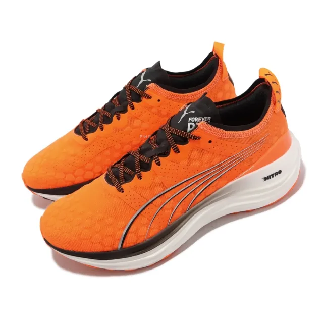 【PUMA】PUMA ForeverRun Nitro 男款 橘色 慢跑運動鞋 KAORACER 37775706