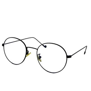 【Docomo】金屬復古防藍光眼鏡　質感圓形金屬鏡框 　高等級防藍光鏡片　適用於多種場所(男女通用藍光眼鏡)